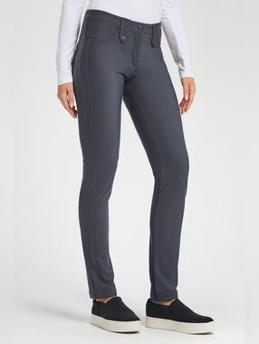 Anatomie Skyler Travel Pants Graphite Gray Women's Size Small Straight Slim Leg